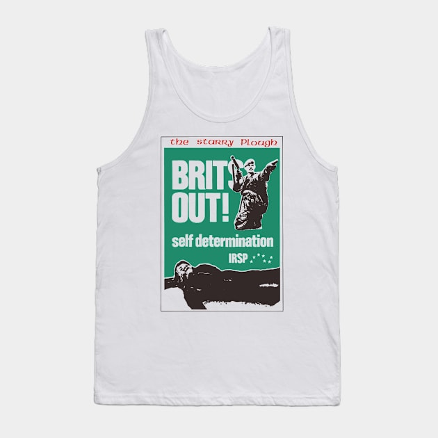 Brits Out - The Starry Plough Tank Top by feck!